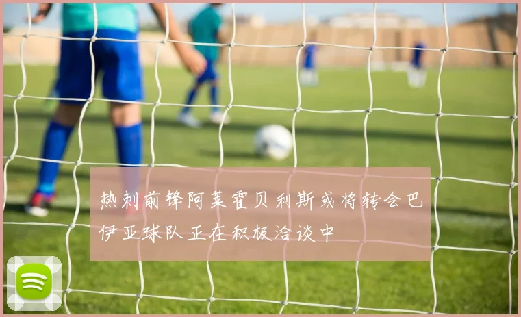 热刺前锋阿莱霍贝利斯或将转会巴伊亚球队正在积极洽谈中